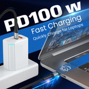 100W USB C to USB C Cable 1M USBC to USBC PD Fast Charging Type C Charger Cable