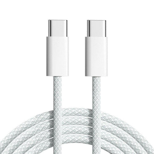 Premium 60W USB C to USB C Cable 1M USBC to USBC PD Fast Charging Type C Charger Cable – Compatible with iPhone 16/15/Pro/Pro Max/Plus, MacBook Air 13 inch/iPad Pro/Air, Samsung Galaxy S24 S23
